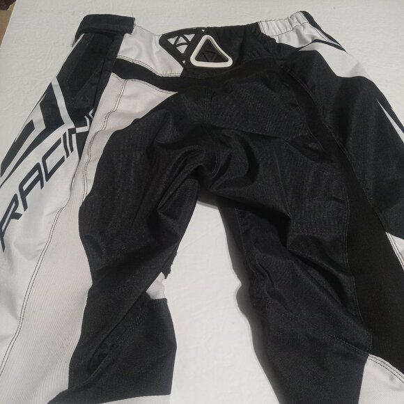 Fly Racing Men's F-16 Moto Racing Pants Size 36 Black/White - Picture 2 of 7